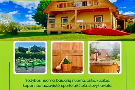 Sodyba Žalioji stotelė: galima užsisakyti maitinimą