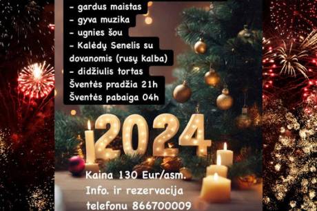 Sutikite 2024 metus Rudaminoje!