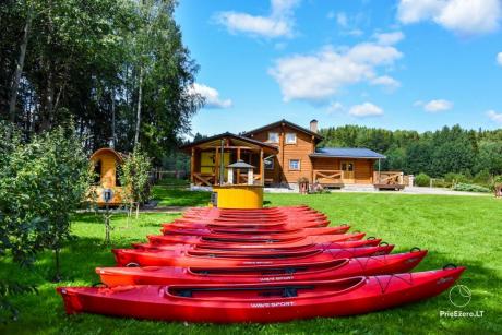 Baidarių nuoma sodyboje VILKIŠKĖS 30 km nuo Vilniaus