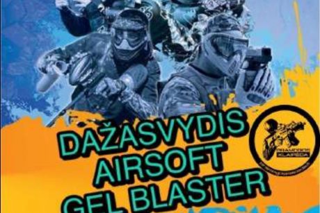 Dažasvydis ir Airsoftas Klaipėdoje "Pramogos Klaipėdoje"