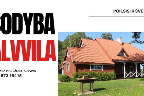 Sodyba ir nameliai Molėtuose ALVVILA – poilsiui ir šventėms