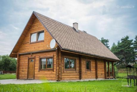 Šumsko sodyba Vilniaus raj.: salė, pirtis, kubilas