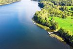 Baidarių nuoma ir stovyklavietė ant ežero kranto. Namo dalies nuoma