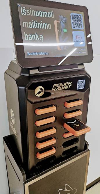 'PowerBankų' stotelių nuoma renginiams