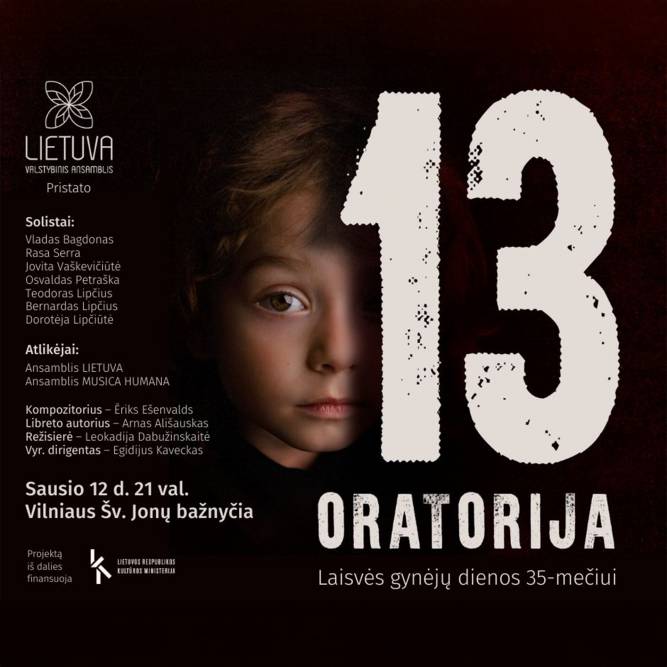 Oratorija 13 Laisvės gynėjams