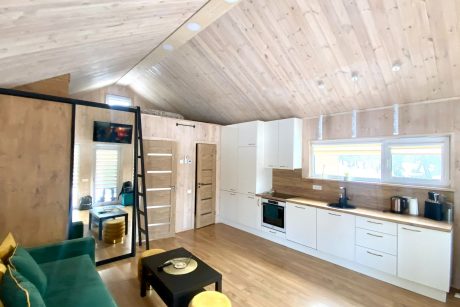 LAKE HOUSE Anykščiuose: išnuomojami nameliai gamtoje prie ežero, Namelis medyje, vaizdas į ežerą!