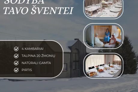 Sodyba Jūsų šventėms Kaišiadorių rajone