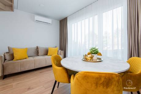 Kotedžas "Dream" J7 namų kvartale Monciškėse su 2 pirtimis, šildomu baseinu, gultais ir didele vaikų žaidimų aikštele!