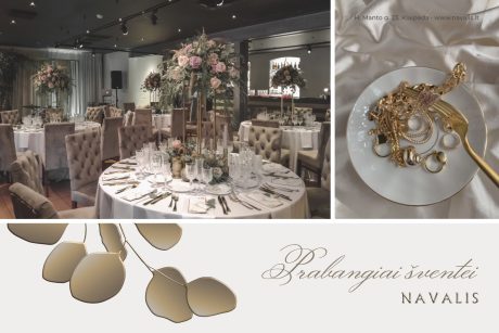 Restoranas ir pokylių salės Klaipėdoje – viešbutyje "Navalis"