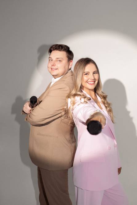 Renginių vedėjai -Dj- Liveta ir Justas