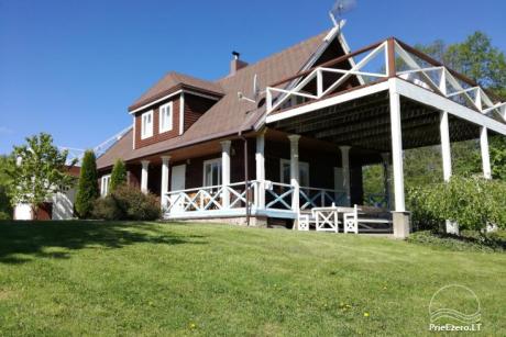Šeimos poilsiui skirta sodyba prie Daugų ežero 