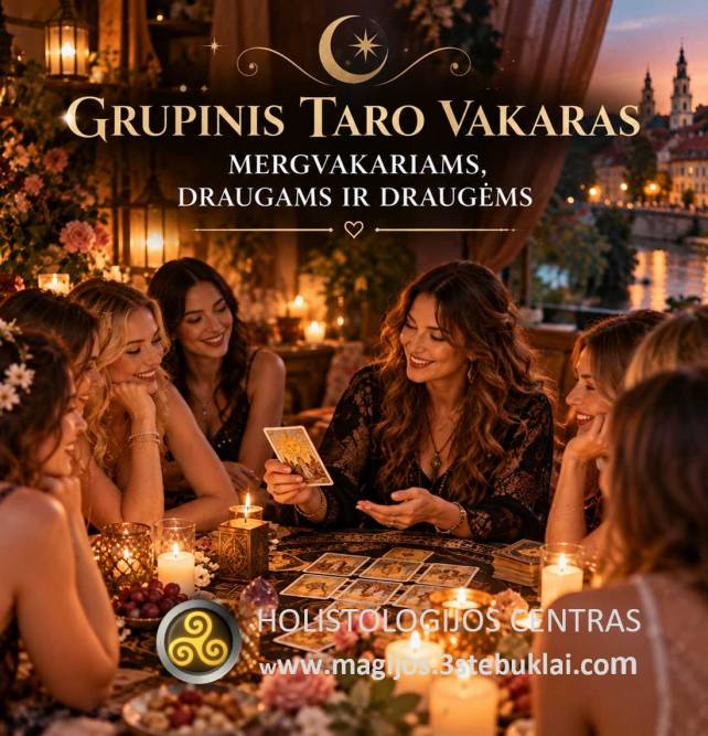 Grupinis Taro vakaras – mergvakariams, draugams ir draugėms Užupis, Vilnius