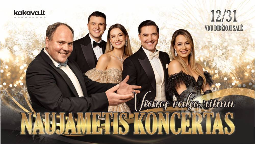 NAUJAMETIS KONCERTAS Vienos valso ritmu