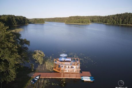 Laivo nuoma Labanore, Aiseta ežere. 20 vietų laivas šventėms, laisvalaikiui
