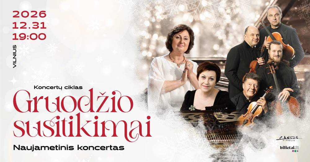 Gruodžio susitikimai. Naujametinis koncertas
