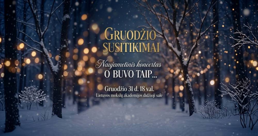 Naujametinis koncertas "O buvo taip..."