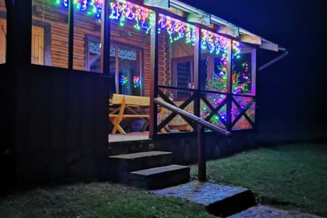 Sodyba Trikojis ant pačio ežero kranto