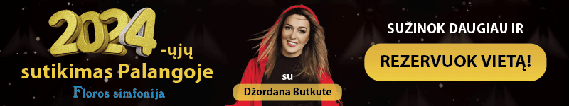 Nauji metai Palangoje, restorane Floros simfonija